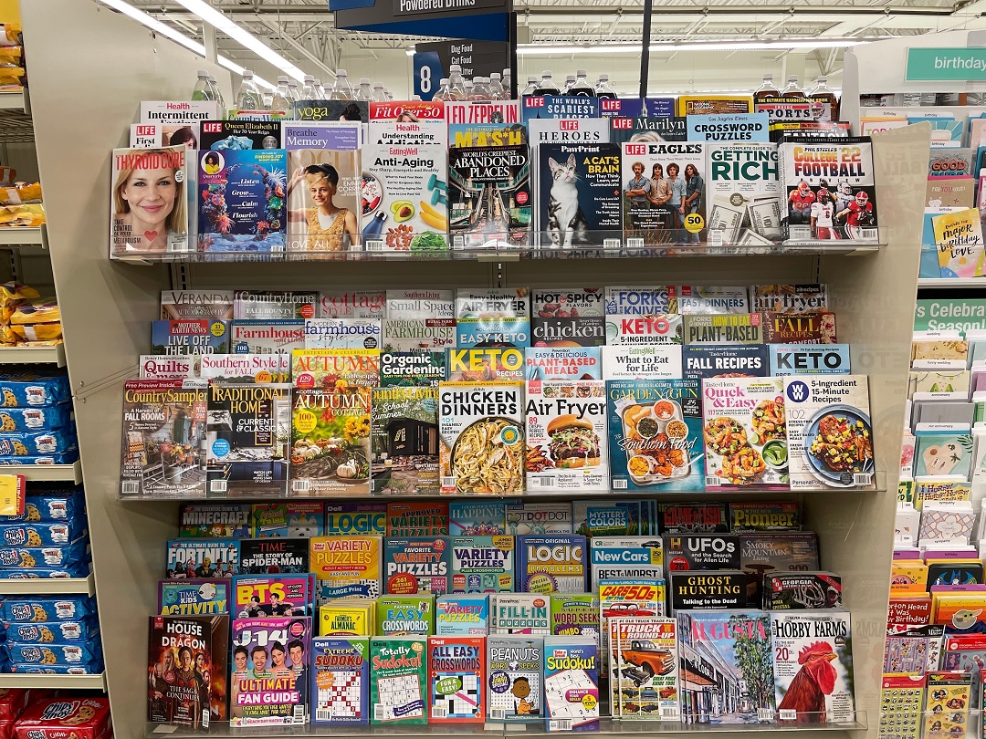 How can I choose a list of Magazines?