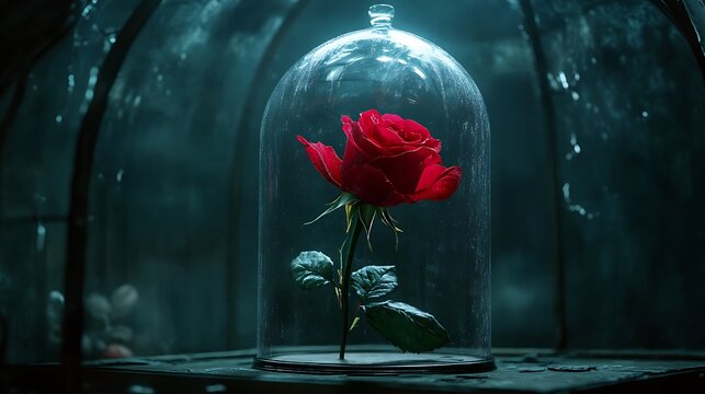Beauty and the Beast Rose in Glass: Meaning, Symbolism & Charm