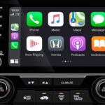 The 2021 honda civic sport wireless carplay