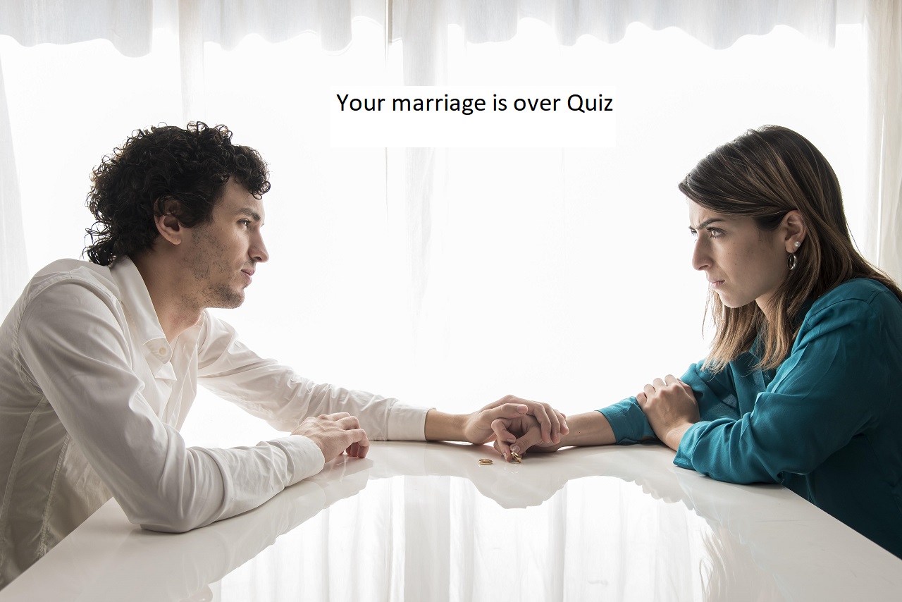 How to Know Signs Your Marriage is Over Quiz?