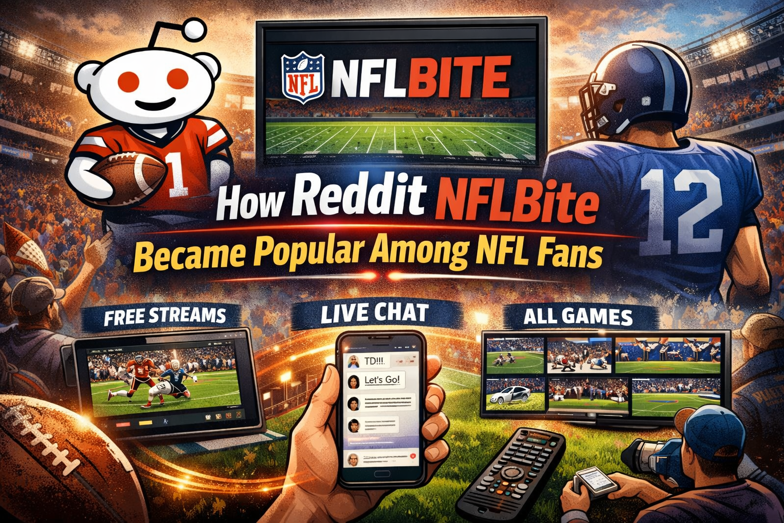 How Reddit NFLBite Became Popular Among NFL Fans