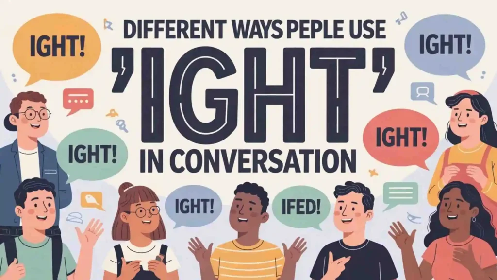 Ight Meaning: What Does “Ight” Really Mean in Modern Conversation?