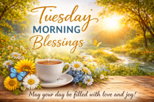 Uplifting Tuesday Morning Blessings to Share with Loved Ones