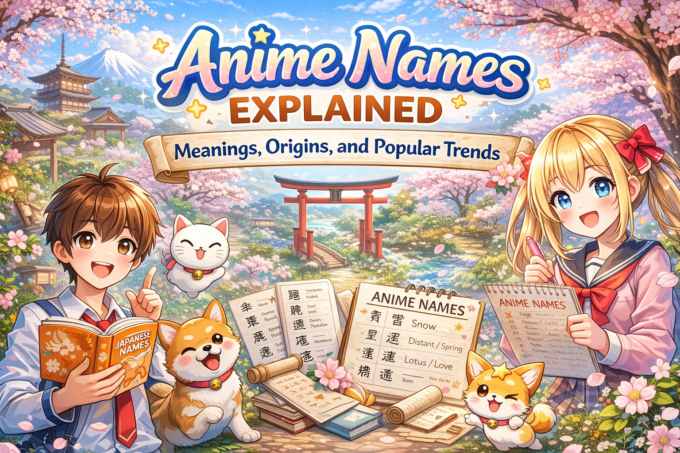 Anime Names Explained: Meanings, Origins, and Popular Trends